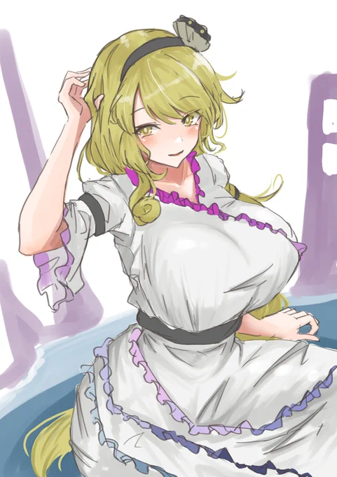 今日のお絵描き 東方 渡里ニナ