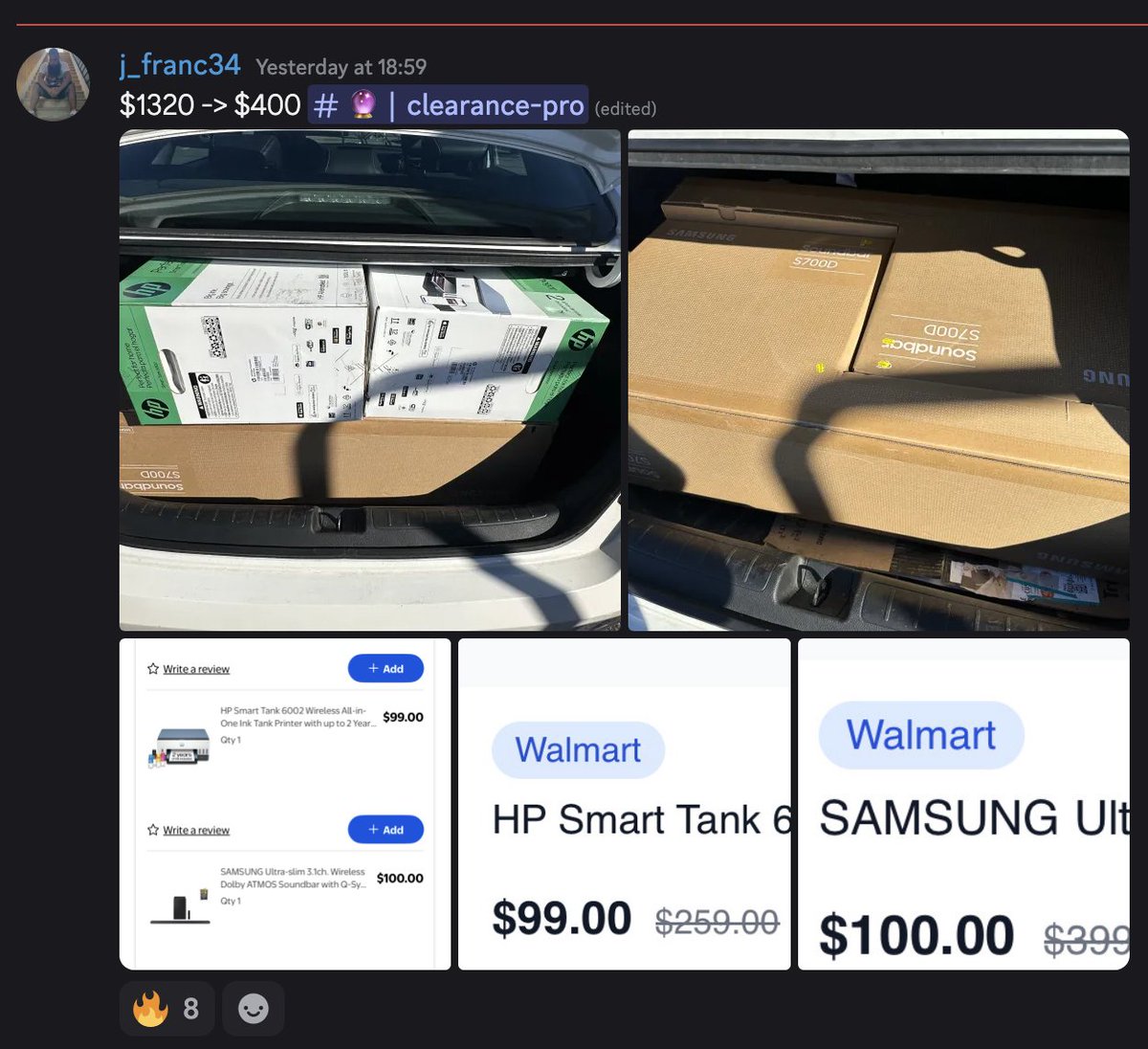 houseofprofits_'s tweet image. $500+ PROFIT FROM INSTORE CLEARANCE 🔥

Members are saving hundreds on electronics EVERY trip 💸 

Stop sleeping.

Start cooking with us 😈✅