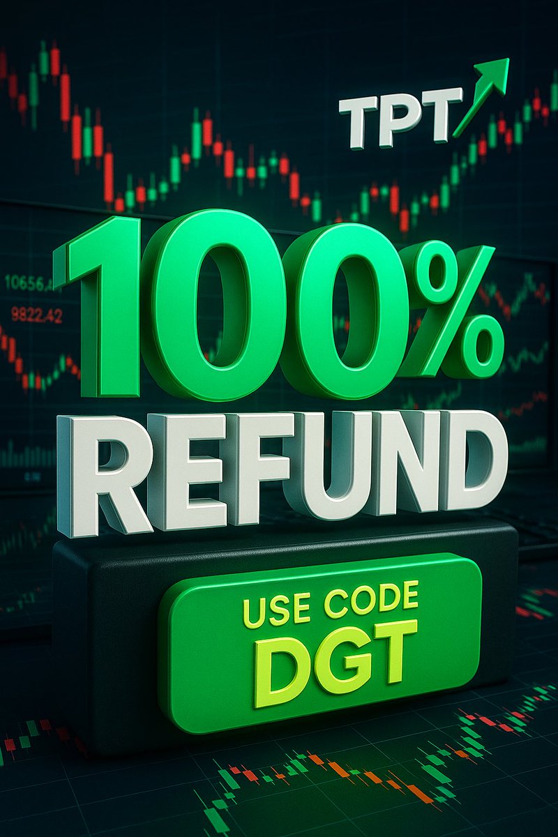 Take Profit Trader just dropped a deal that makes every other prop firm look soft.

You’re getting:
🔥 30% OFF
🔥 No Activation Fee
🔥 100% REFUND on your evaluation at your first payout

Read that again.
If you get a payout… your entire evaluation becomes free.
You end up with
