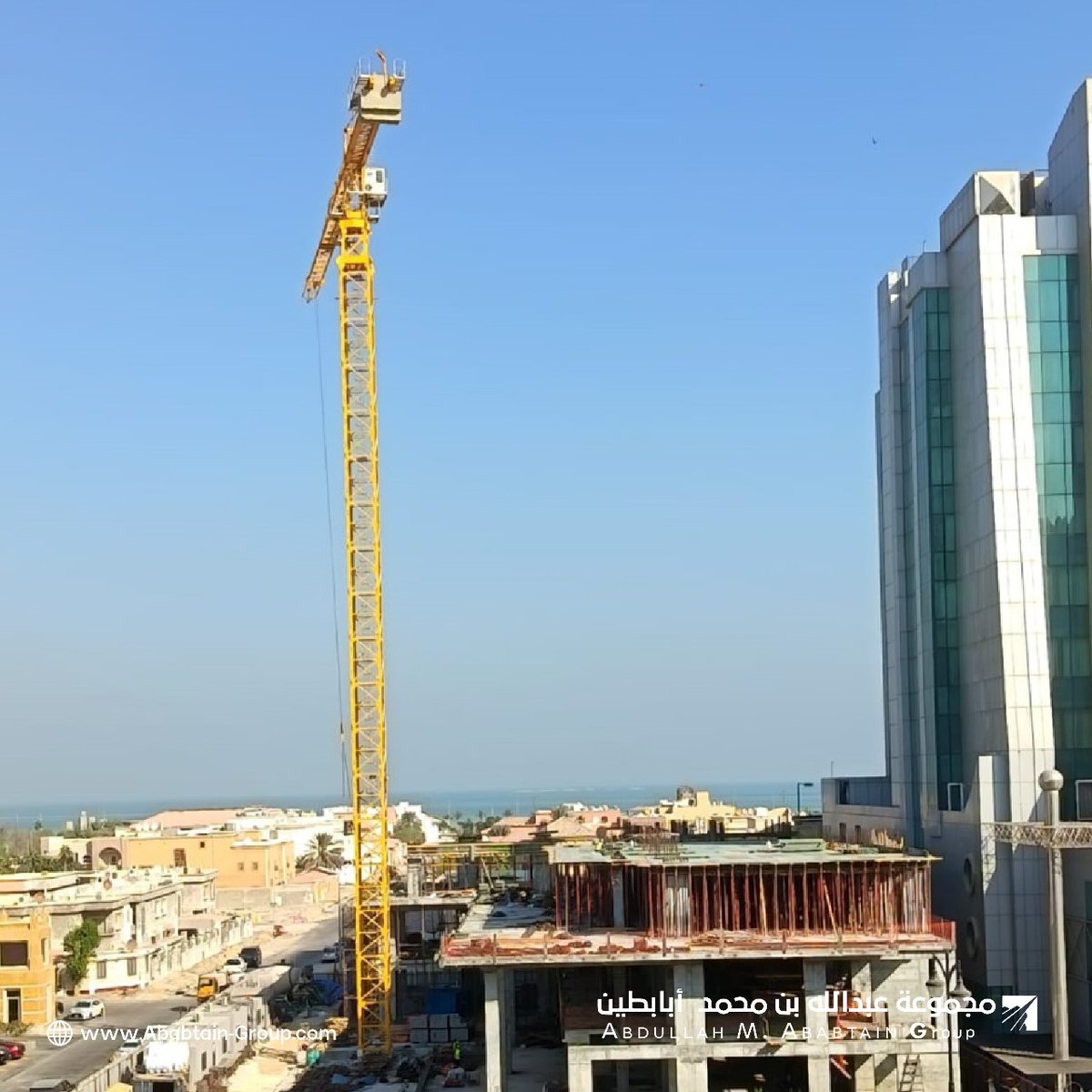 من مشروع برج فهد - الخبر
تنفيذ مجموعة أبابطين