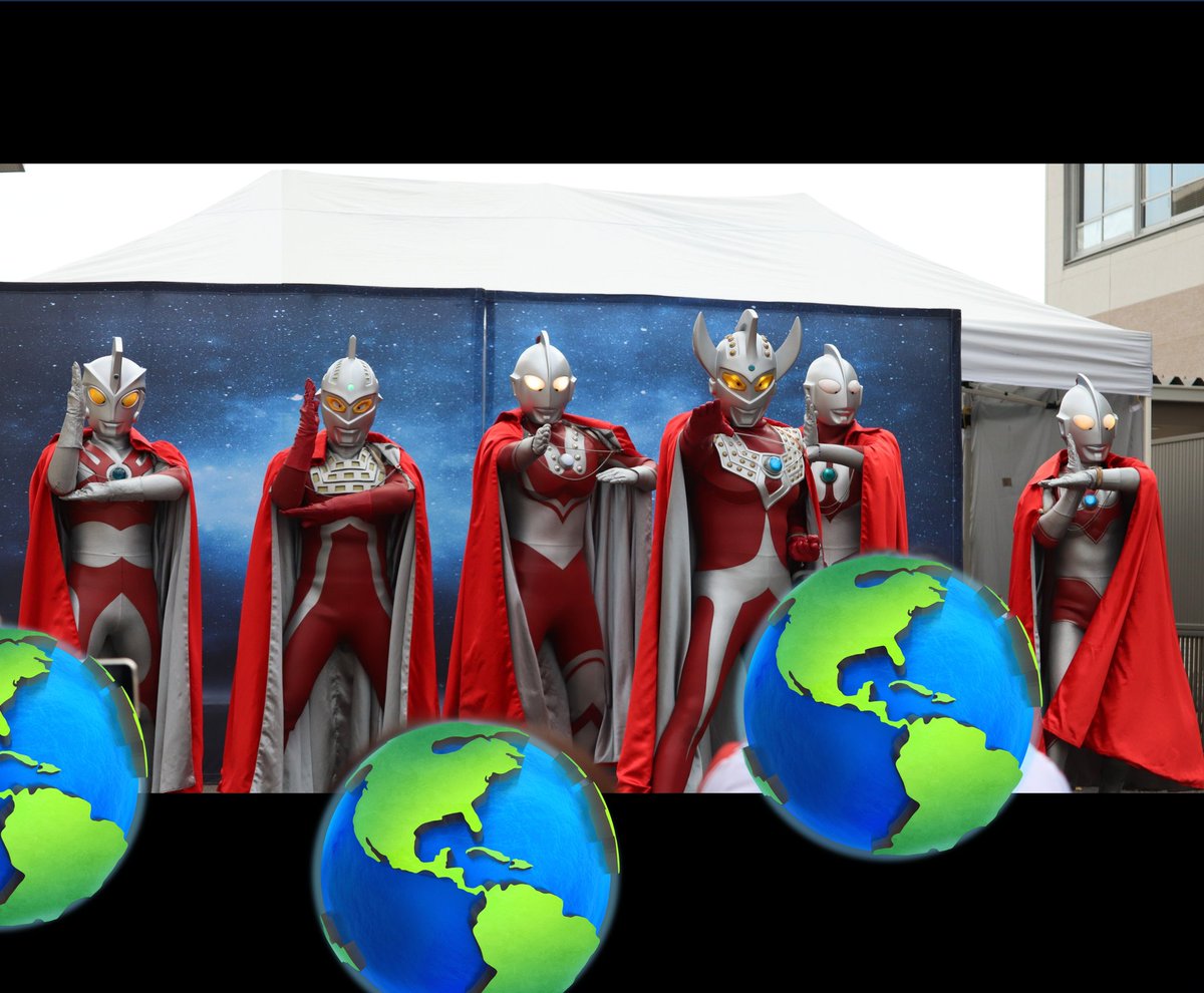 コスモミラクル光線！！ ギャラファイみたいに後ろの5兄弟は光線撃っ