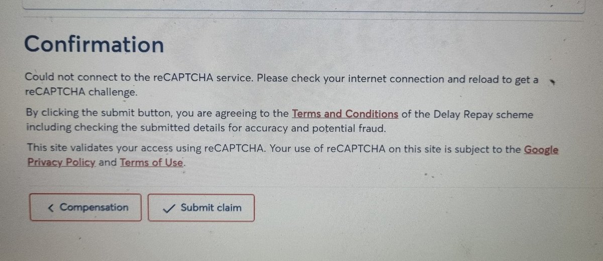 Cloella's tweet photo. @AvantiWestCoast how am I supposed to make a claim when the site isn't working? There is no issue with my Internet. Furthermore, you dont save the information, so each time I can't submit it, I have to put in all the information again and again. https://t.co/YitDkMpFz8