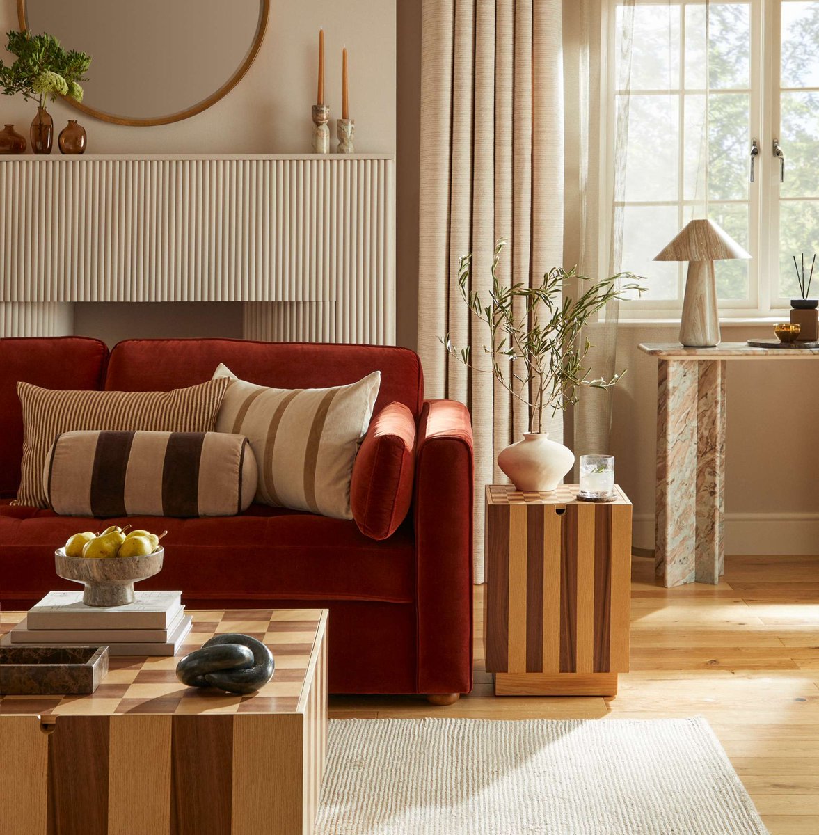 PRShotsonline's tweet image. Confident Combinations from @dunelm 
Prshots.com/dunelm
Ref Number: 2237466
#Drawer #Table #Furniture #Interiordesign #Livingroom #Couch #dunelm #home #homeware #SS26 #homeaccessories #sofa