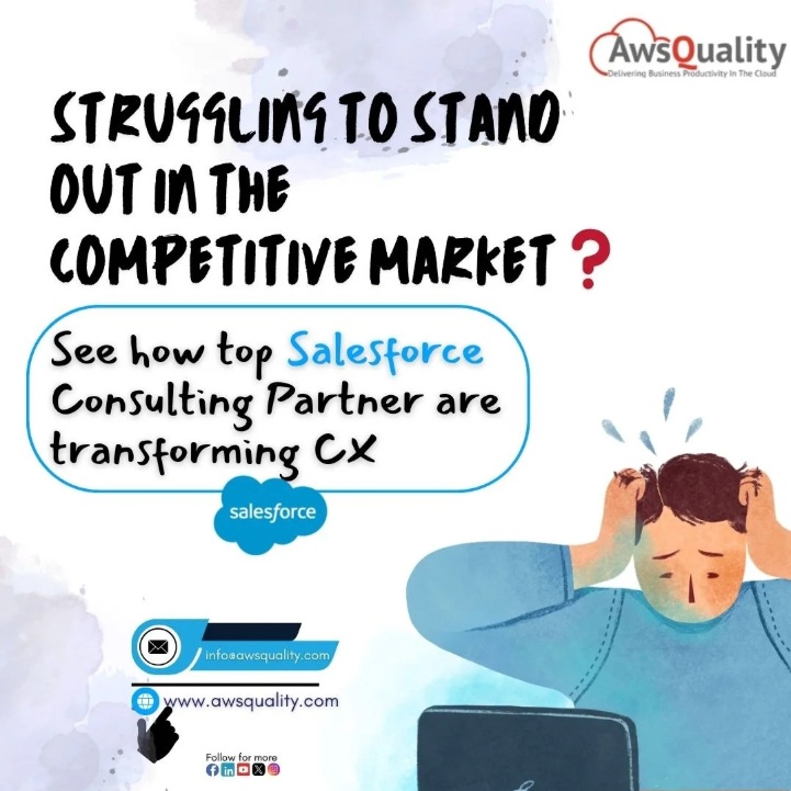 awsquality's tweet image. 😓 Feeling stuck in the competitive market?

#CustomerExperienceDesign #BusinessStruggles #TechSolutions #londonbusiness #EntrepreneurLife #InstaGrowth #SalesforcePartner #AwsQuality #unitedstatesofamerica #unitedkingdom🇬🇧