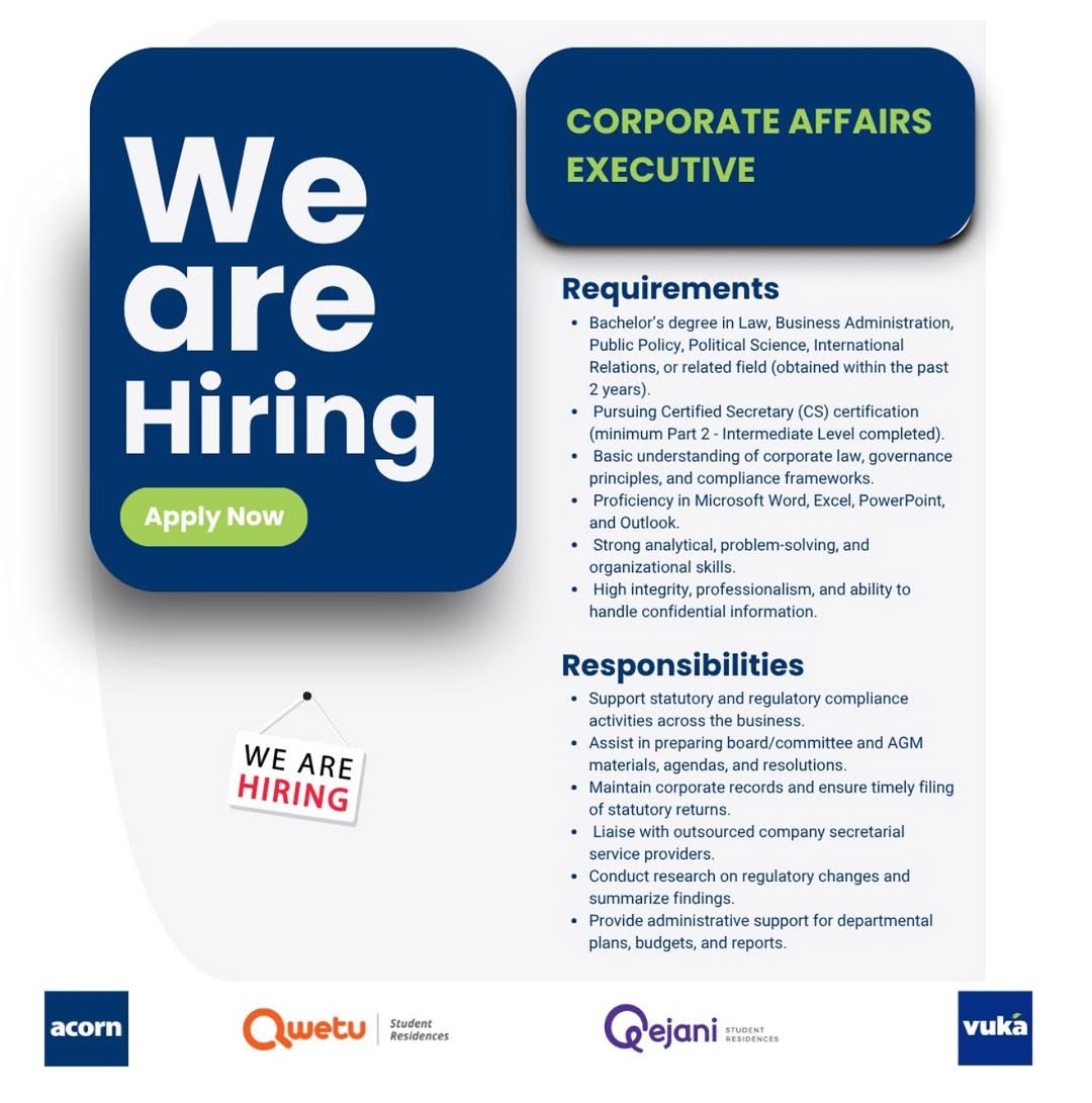 lawdownafrica's tweet image. Legal Job Alert!