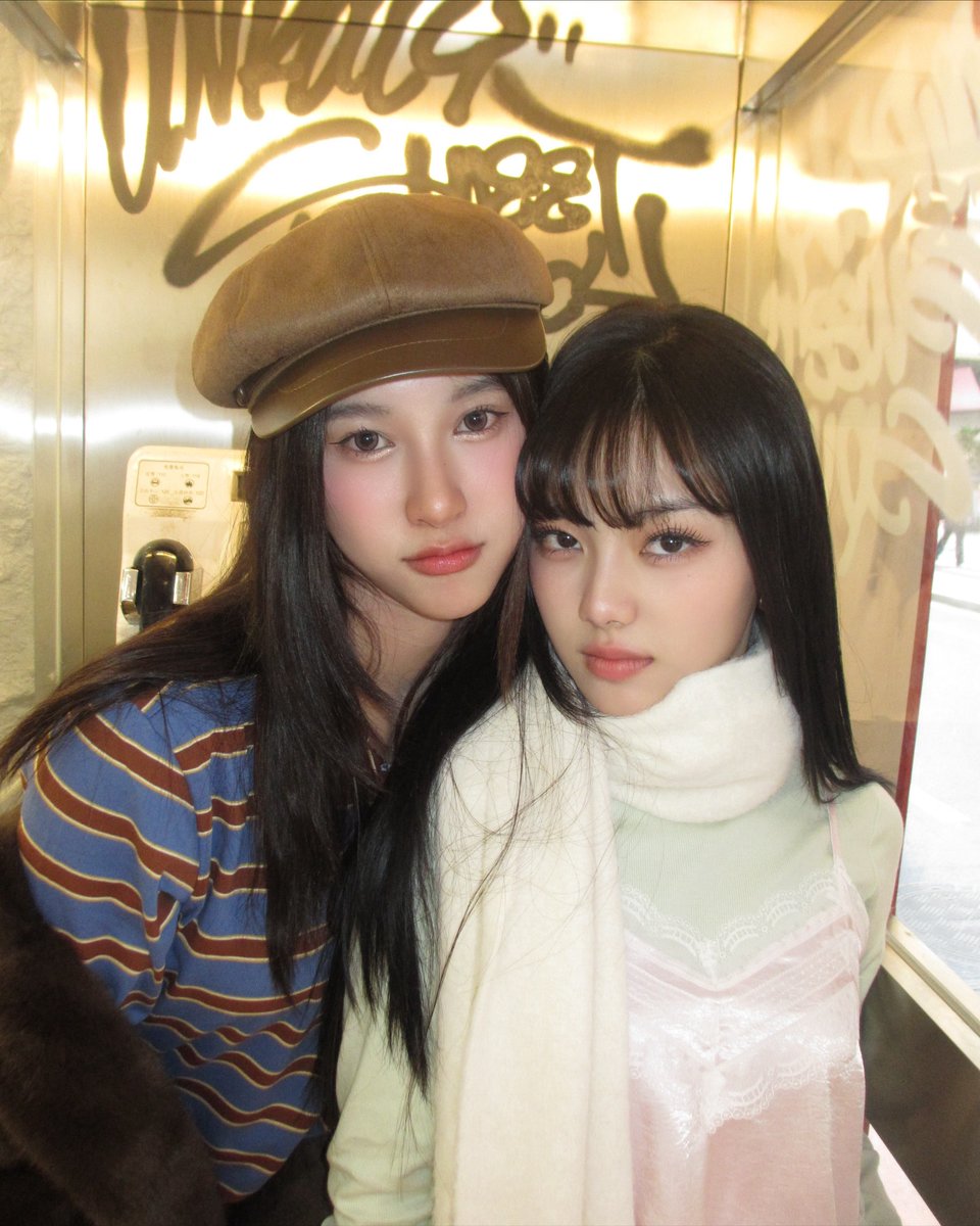 arhoungpamily's tweet image. como não amar arhoungpam, elas são fofas, elas combinam, elas são lindas, elas são perfeitas e elas são dois anjinhos, sério. 🔐🤍