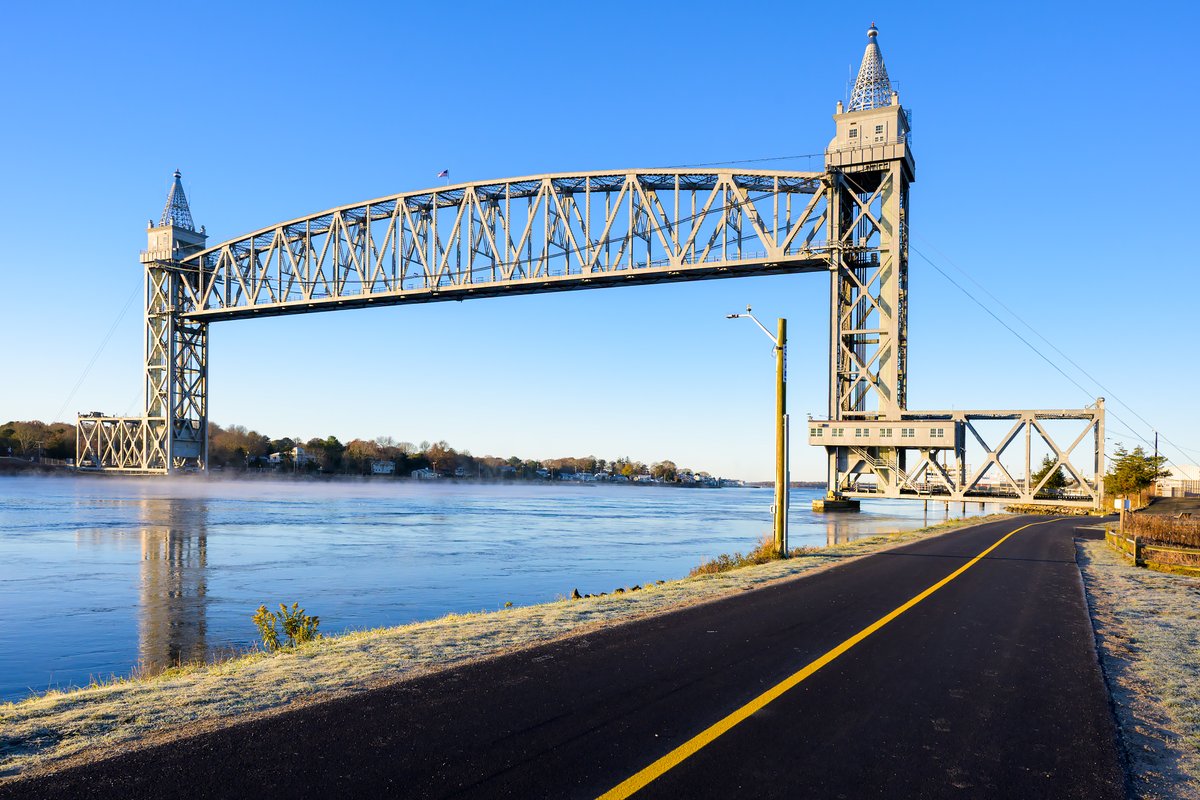 Leecosta's tweet image. Caught the first light at the Cape Cod Canal Railroad Bridge this past weekend, and it reminded me why I love getting out early with the camera.

#nikonzf #photography #capecod #newengland #sunrise #fall #autumn