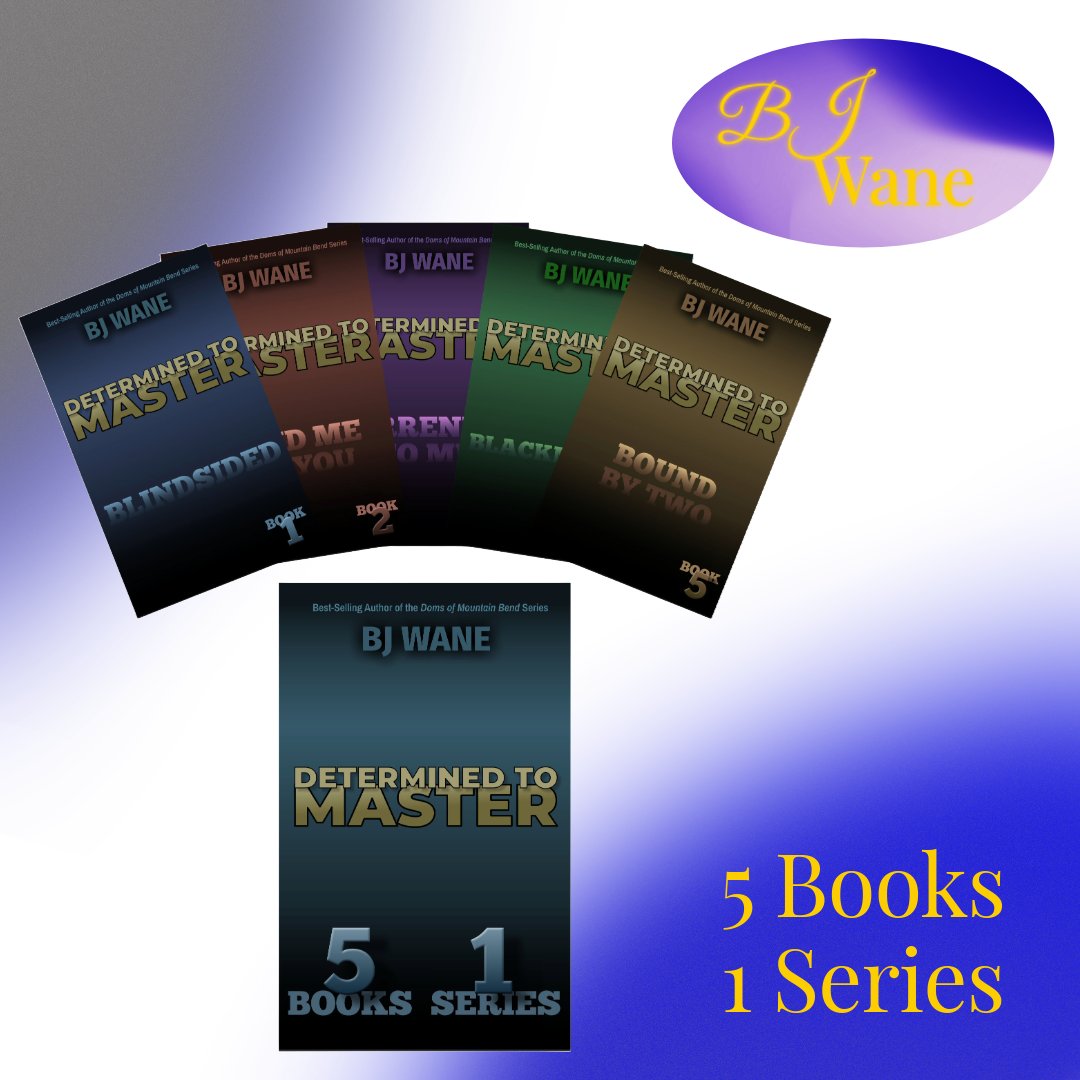 SylvDotNet's tweet image. amzn.to/3JosoLM

Ready to dive into the thrilling world of @bj_wane  &quot;Determined to Master Series&quot;?
📚 This captivating 5-book #erotic #romantic #suspense collection is for adults only, offering a perfect blend of #passion and #mystery.