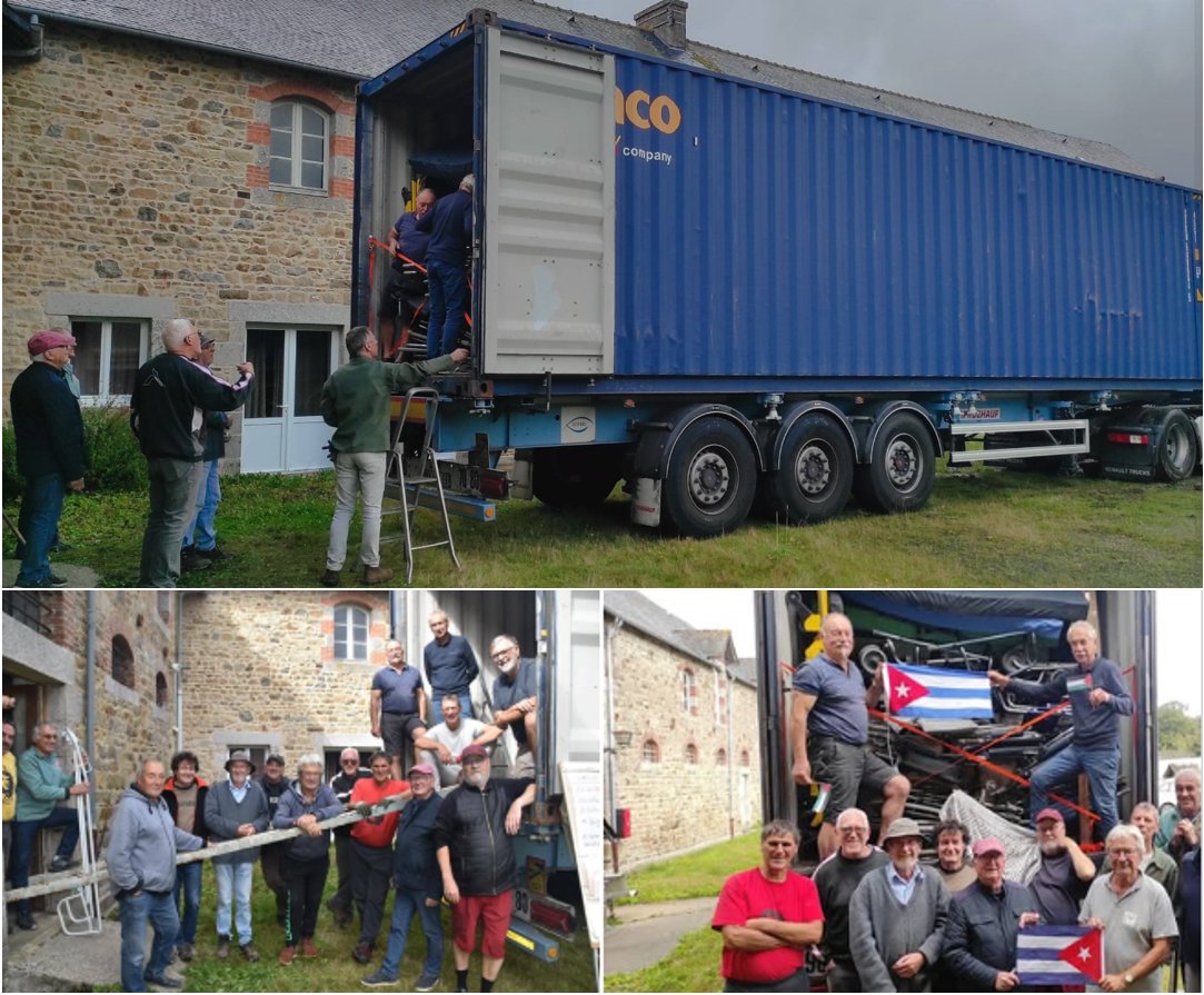 ✨❤️Le conteneur envoyé par le Comité Armor 
#CubaCoopFrance est arrivé à Cuba. Un grand merci aux membres pour leur solidarité avec le peuple🇨🇺

Llegó a Cuba contenedor enviado por el Comité Armor #CubaCoop. Muchas gracias por la solidaridad con el pueblo cubano. <a href="/cubavsbloqueo/">Cuba Vs Bloqueo</a>