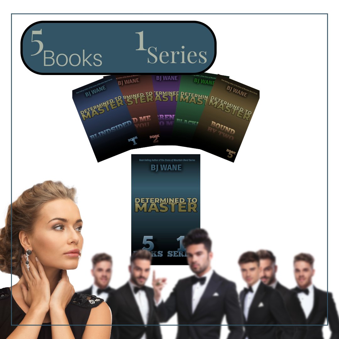 SylvDotNet's tweet image. amzn.to/3JosoLM

Ready to dive into the thrilling world of @bj_wane  &quot;Determined to Master Series&quot;?
📚 This captivating 5-book #erotic #romantic #suspense collection is for adults only, offering a perfect blend of #passion and #mystery.