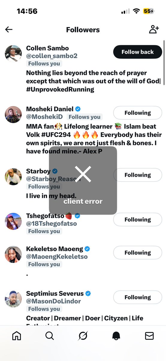 ThapeloAJ's tweet image. I guess I have reached my limit can’t follow nor follow back it does that 😭😭