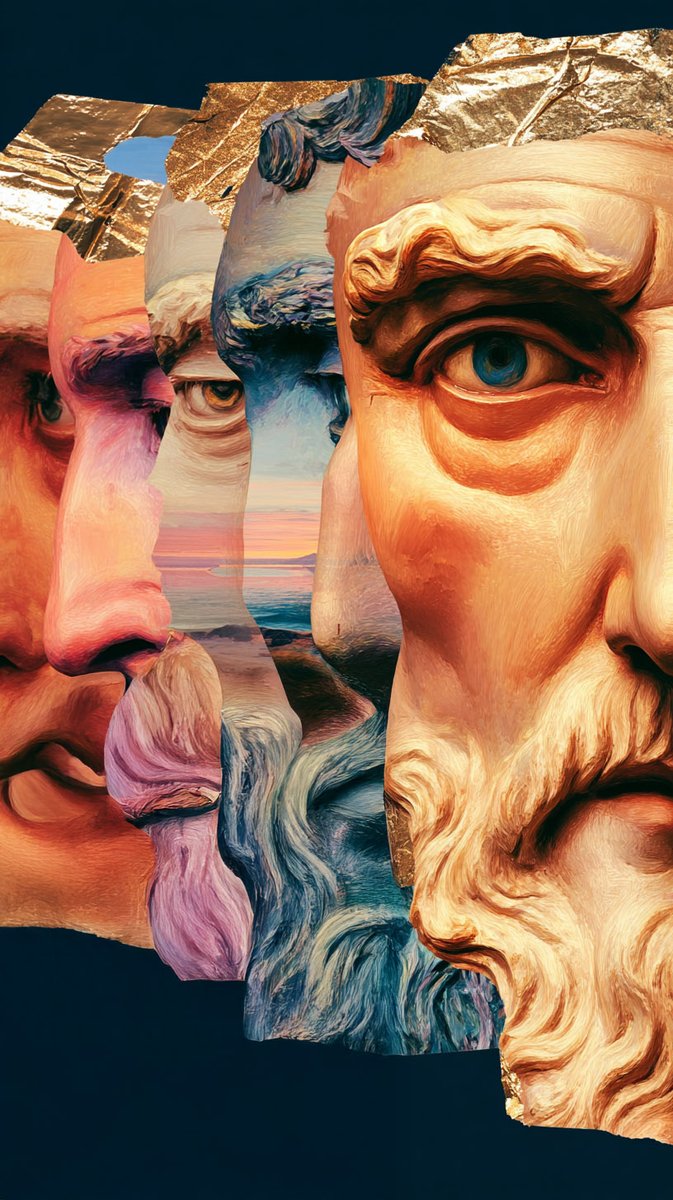 AIArtLife1's tweet image. #AbstractPortrait #ModernArt #Fragmented #DigitalCollage #Photomanipulation #ArtisticPhotography #Expressionism #ArtOfTheDay #ClassicalRemix #SculptureArt #MarbleStatue #AncientGreece #VisualPoetry #AestheticFeed #FineArt #SunsetVibes #ArtDaily #CreativeContent #DeepThoughts