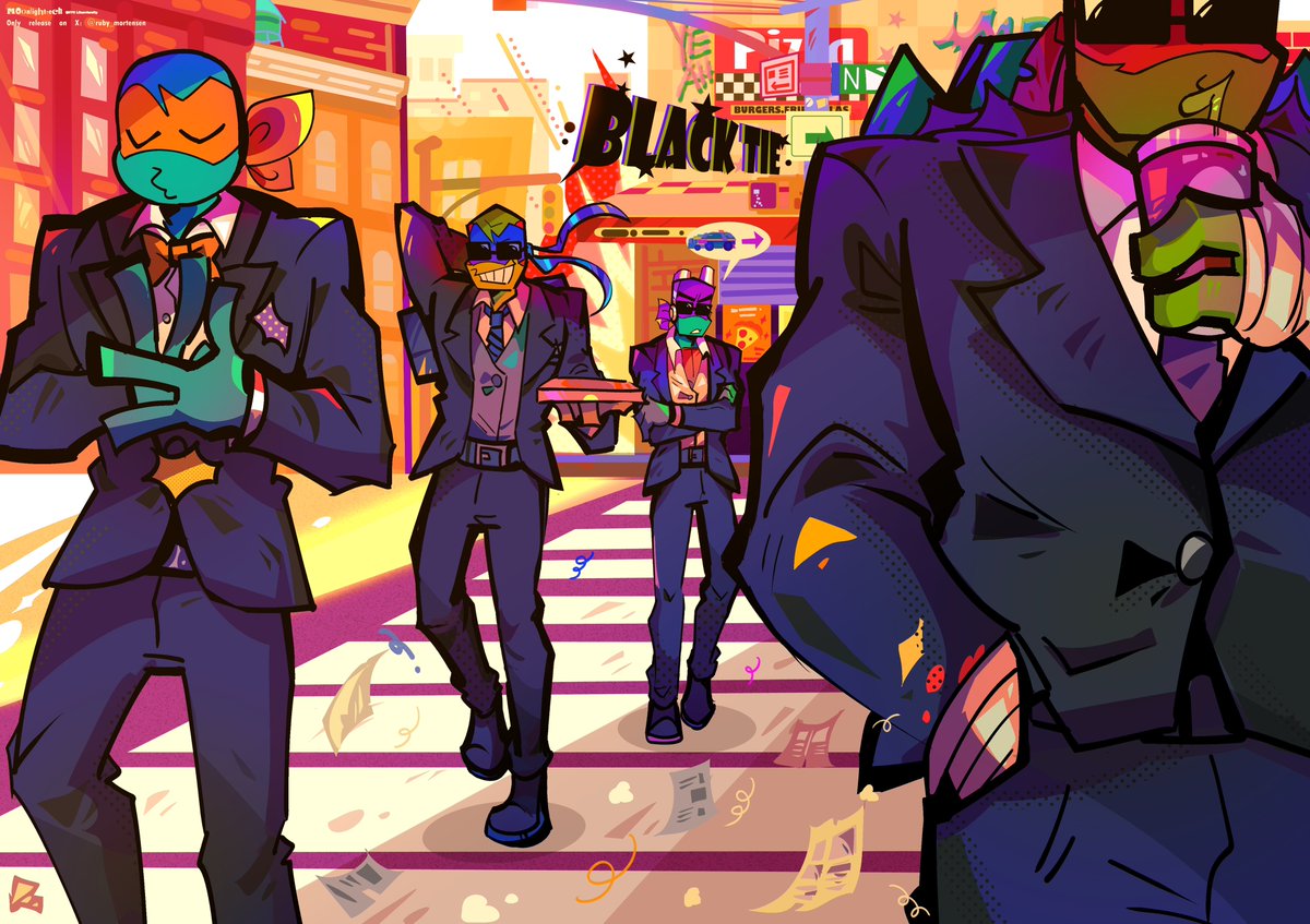 ruby_mortensen's tweet image. #rottmnt 
😎🍕