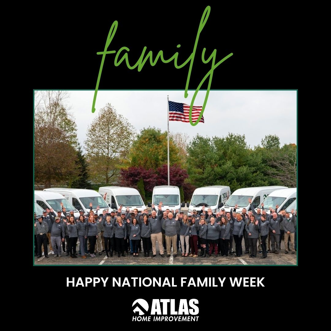 Home is where family moments happen 💛

This #NationalFamilyWeek, we’re celebrating the homes and families that make our work meaningful.

#FamilyFirst #AtlasHomeImprovement #MichiganHomes #NationalFamilyWeek