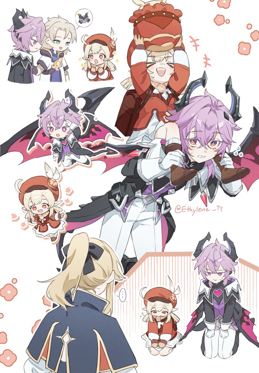 🍀+💜=💥💥
#Klee #Durin