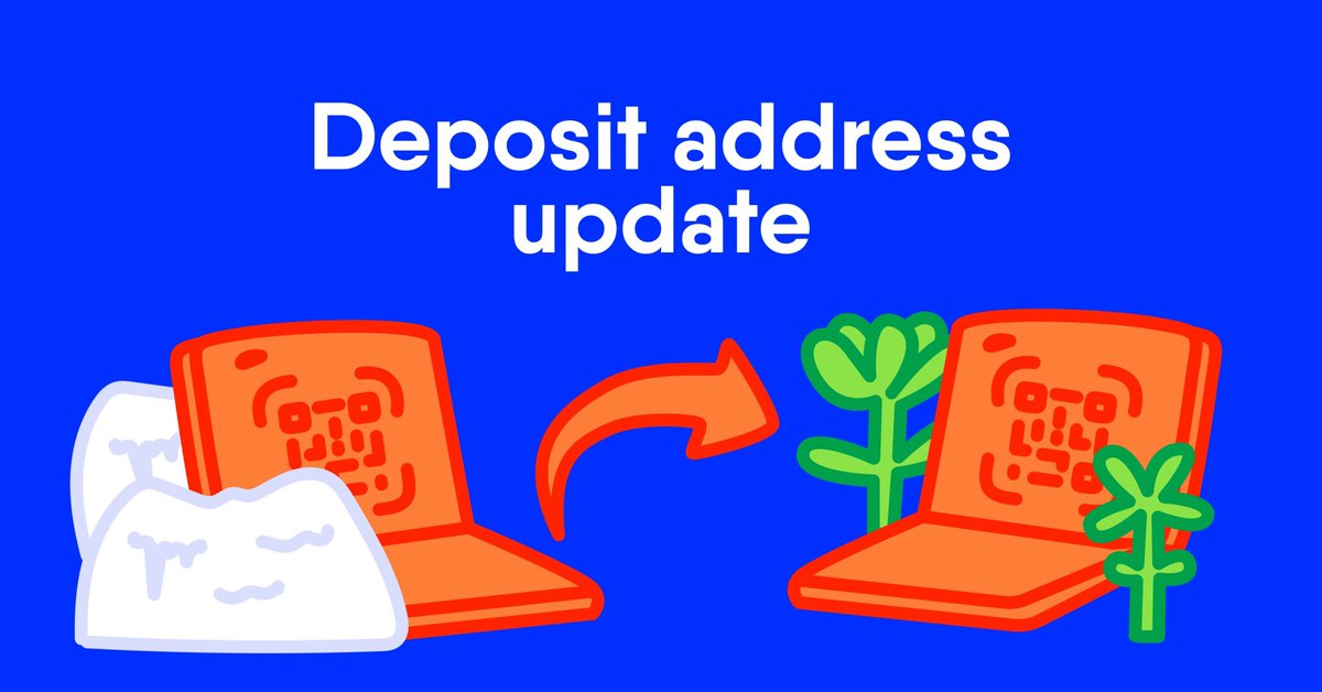 ⚠️ Deposit address update: some old addresses will be archived and may no longer work.

Before topping up, open your EXMO wallet and check the deposit page. If it’s empty — generate a new address.

Affected: ALGO, ATOM, BSC, DOT, NEAR, SOL &amp; more.

🔗Learn more