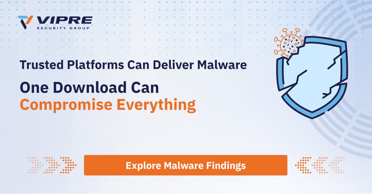 VIPRESecurity's tweet image. Apple’s TestFlight and government-themed lures deliver malware like PDQ RAT. Sensitive data is at risk, while trust is weaponized to bypass filters.

Read the full report: vipre.com/resources/q3-2…

#VIPRE #EmailProtection #Q32025Report #Malware