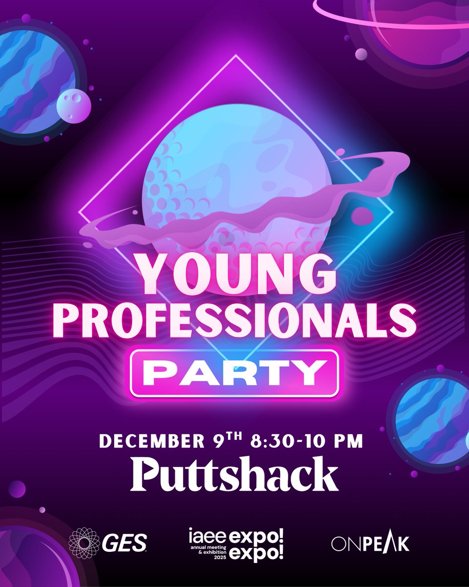 onPeak's tweet image. We’re excited to sponsor the Young Professionals Party at Puttshack! Swing by for good vibes, great people, and a little friendly competition. Come join the fun!

#eventprofs #ExpoExpo2025 #EventTech #HotelAccommodations #alwaysonPeak 

GES - Global Experience Specialists