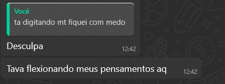 que porra é flexionar os pensamentos