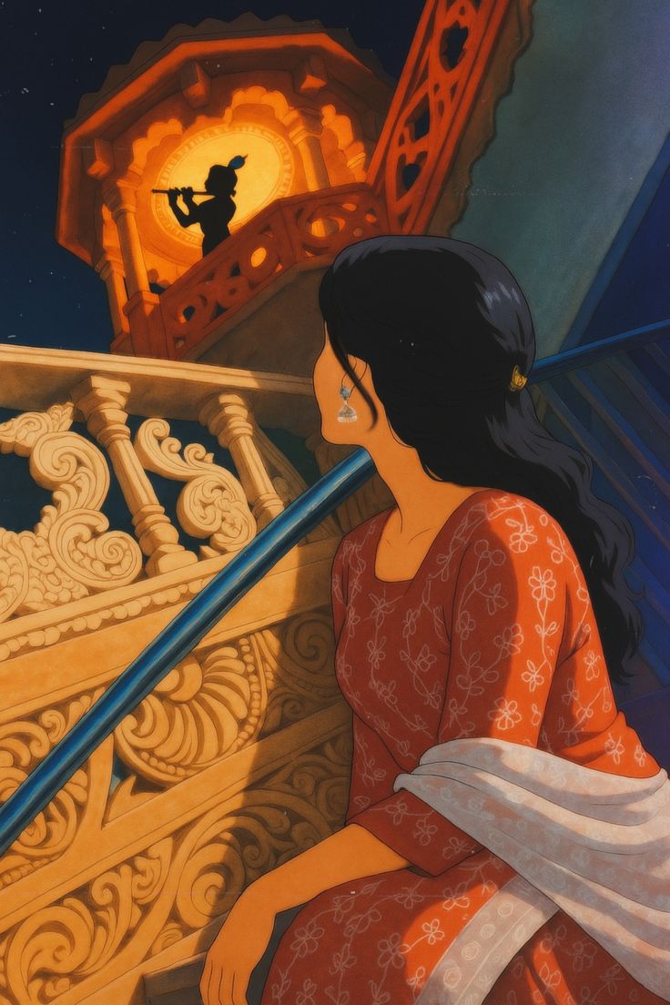 Draupadi once asked Krishna in the darkness,“will this night ever end

He softly replied,
It will… the moment you let me carry your tomorrow.

Tonight, surrender your tomorrow to Krishna.sleep peacefully, without a single worry.

Good night Radhe Radhe ✨🌹