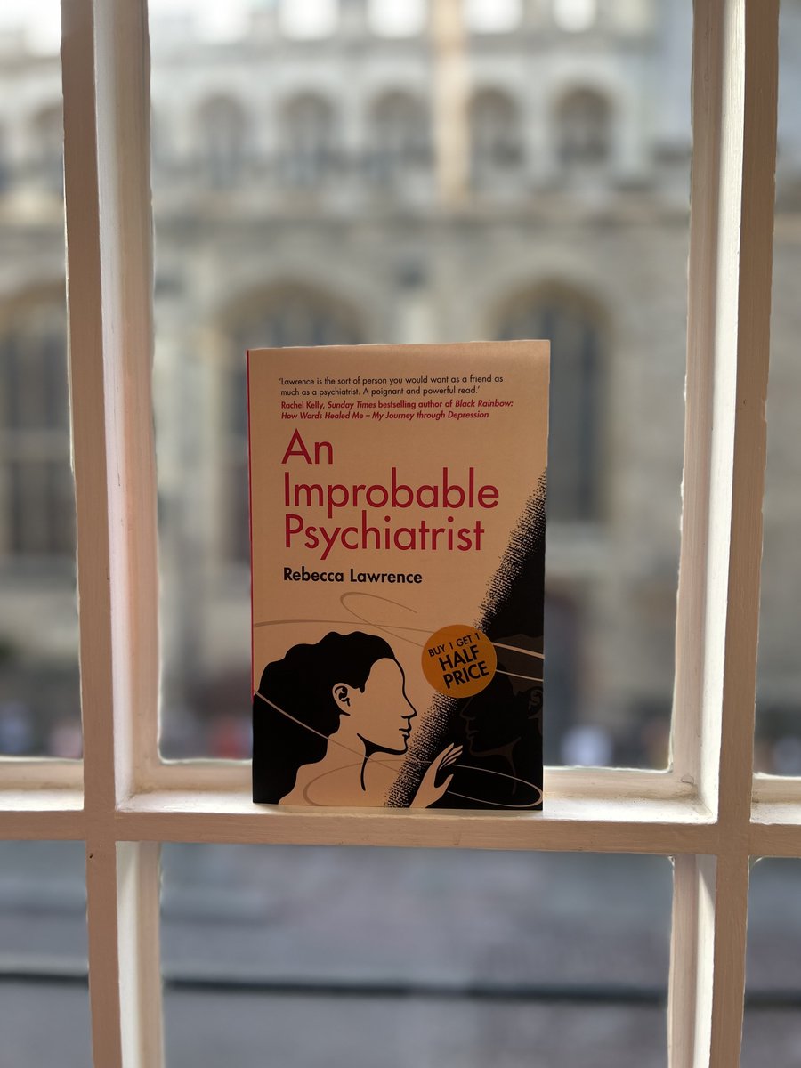 CUPBookshop's tweet image. Day 2 of our Books of the Year is for those interested in mental health. 📖🧠

In 'An Improbable Psychiatrist' Rebecca Lawrence @Rebecca99LT shares her story to fight stigma around mental illness and comfort to those who suffer from mood disorders and those who care for them. ❤️