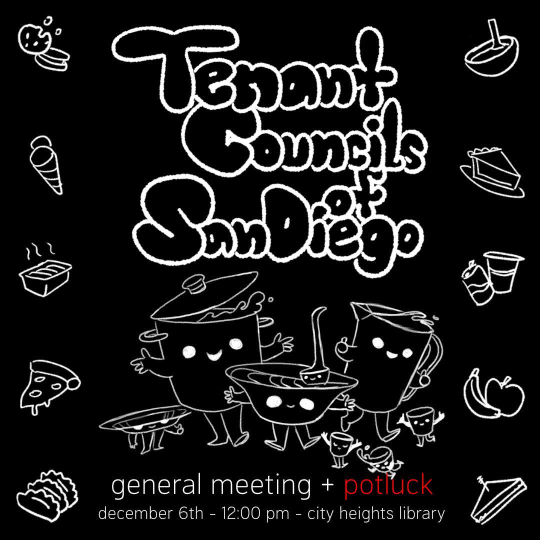 Tenant Councils of San Diego tweet media