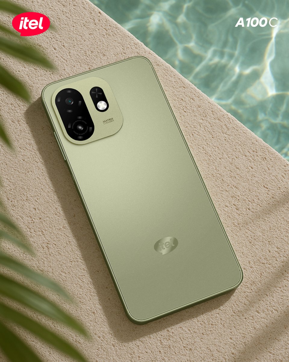 itelghana's tweet image. Sleek, fresh, and effortlessly stylish — the itel A100C is designed to elevate your everyday look.📱

#itelA100C 
#AIForEveryone