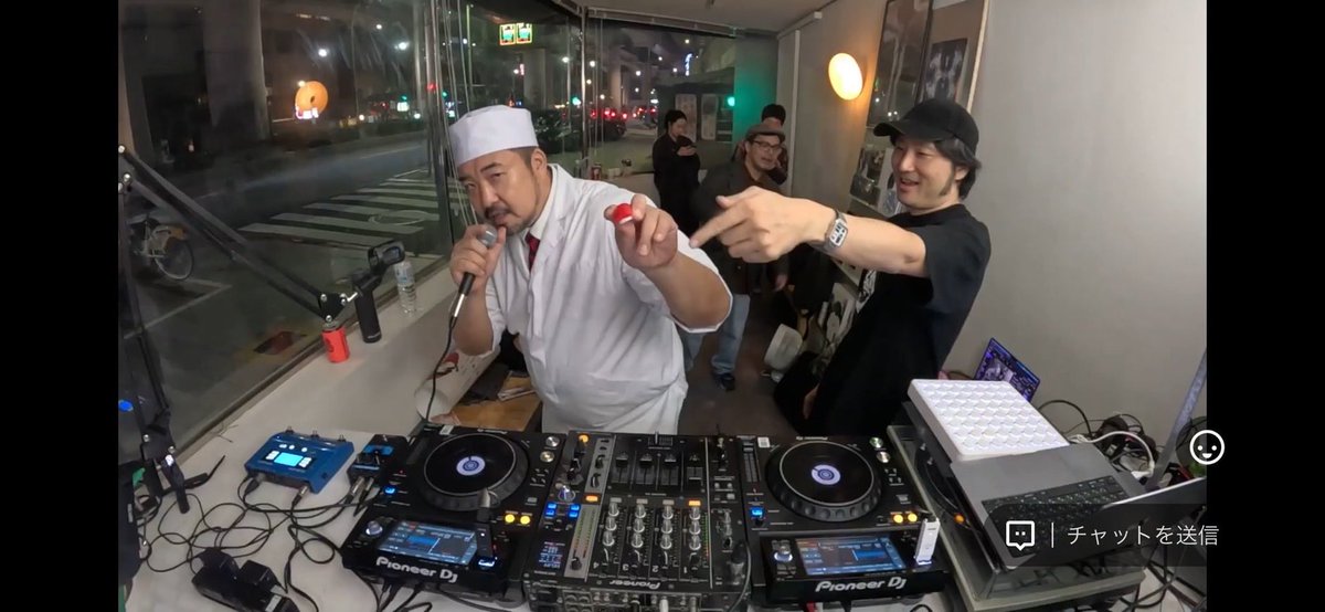 toha radioの時にアッキーさんとコラボした時のこの写真良すぎる