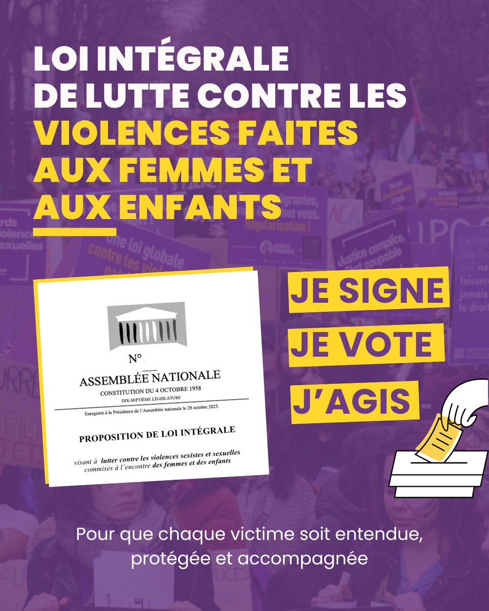 En France, plus de trois femmes sont chaque jour victimes d’un féminicide ou d’une tentative de féminicide au sein du couple.

Pour faire réellement valoir les droits des individus et protéger toutes les personnes, je suis co-signataire de la proposition de loi portée par Céline
