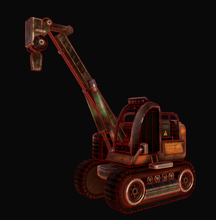 doomspoons's tweet image. Modelled a bloody big crane for @FuelCrisisRBLX #3dart 

4.6k Tris, 2 2048* Mats
(more pics in thread)