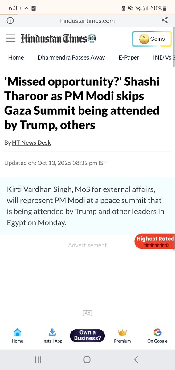 TittyVinoo's tweet image. Think U R not reading the newspaper &amp;amp; following only wapp University😂

👉#Modiji skipped the Summit on Gazza in Egypt

👉Modiji skipped the ASEAN summit in Singapore

👉Modiji attended G20 summit which Trump boycotted😂

Media says Modi is avoiding Trump

x.com/maveinlux/stat…
