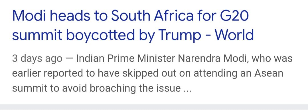 TittyVinoo's tweet image. Think U R not reading the newspaper &amp;amp; following only wapp University😂

👉#Modiji skipped the Summit on Gazza in Egypt

👉Modiji skipped the ASEAN summit in Singapore

👉Modiji attended G20 summit which Trump boycotted😂

Media says Modi is avoiding Trump

x.com/maveinlux/stat…