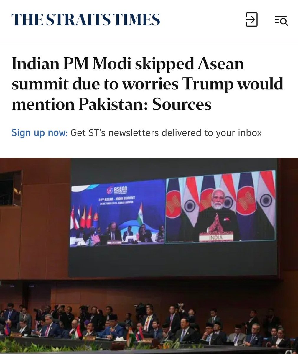 TittyVinoo's tweet image. Think U R not reading the newspaper &amp;amp; following only wapp University😂

👉#Modiji skipped the Summit on Gazza in Egypt

👉Modiji skipped the ASEAN summit in Singapore

👉Modiji attended G20 summit which Trump boycotted😂

Media says Modi is avoiding Trump

x.com/maveinlux/stat…