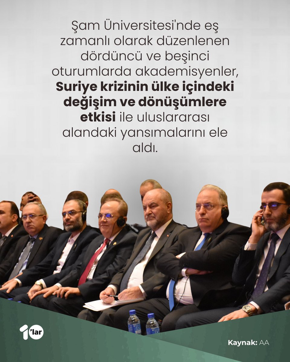 10larMedya's tweet photo. Suriye'nin başkenti Şam'da, Şam Üniversitesi’nin organizasyonuyla 14 yıl aradan sonra Lübnan ve Pakistan ile Türkiye’den çok sayıda üniversiteden akademisyen ve vakıf yetkilisinin katılımıyla 10. Uluslararası Dini Araştırmalar ve İnsani Sempozyumu yapıldı. https://t.co/d4aONtgdTR