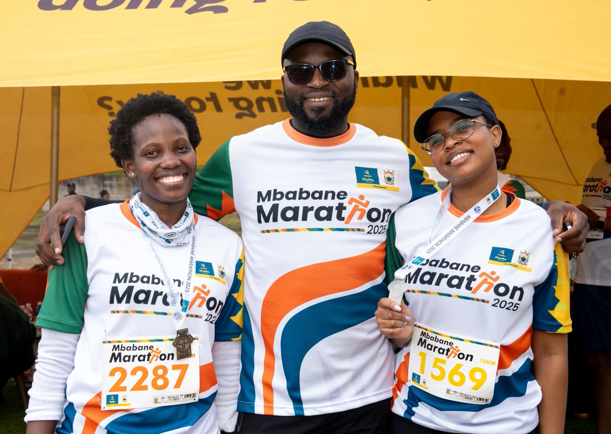 mtnmomosz's tweet image. Congratulations to our MTN Fintech and MTN Eswatini team for conquering the Mbabane Marathon🏃‍♂️🏃‍♀️. Your dedication reflects our commitment to promoting wellness and mental health within our MTN family. 
#growwithmomo #mbabanemarathon #tinitwitter