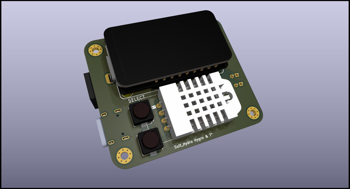 sulfuroid's tweet image. Small sensor for hydroponic temp and hygrometry monitoring.