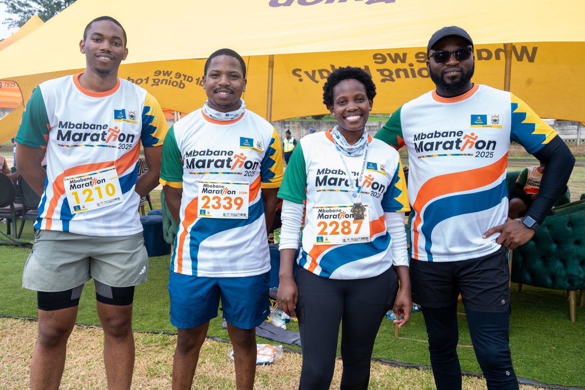 mtnmomosz's tweet image. Congratulations to our MTN Fintech and MTN Eswatini team for conquering the Mbabane Marathon🏃‍♂️🏃‍♀️. Your dedication reflects our commitment to promoting wellness and mental health within our MTN family. 
#growwithmomo #mbabanemarathon #tinitwitter