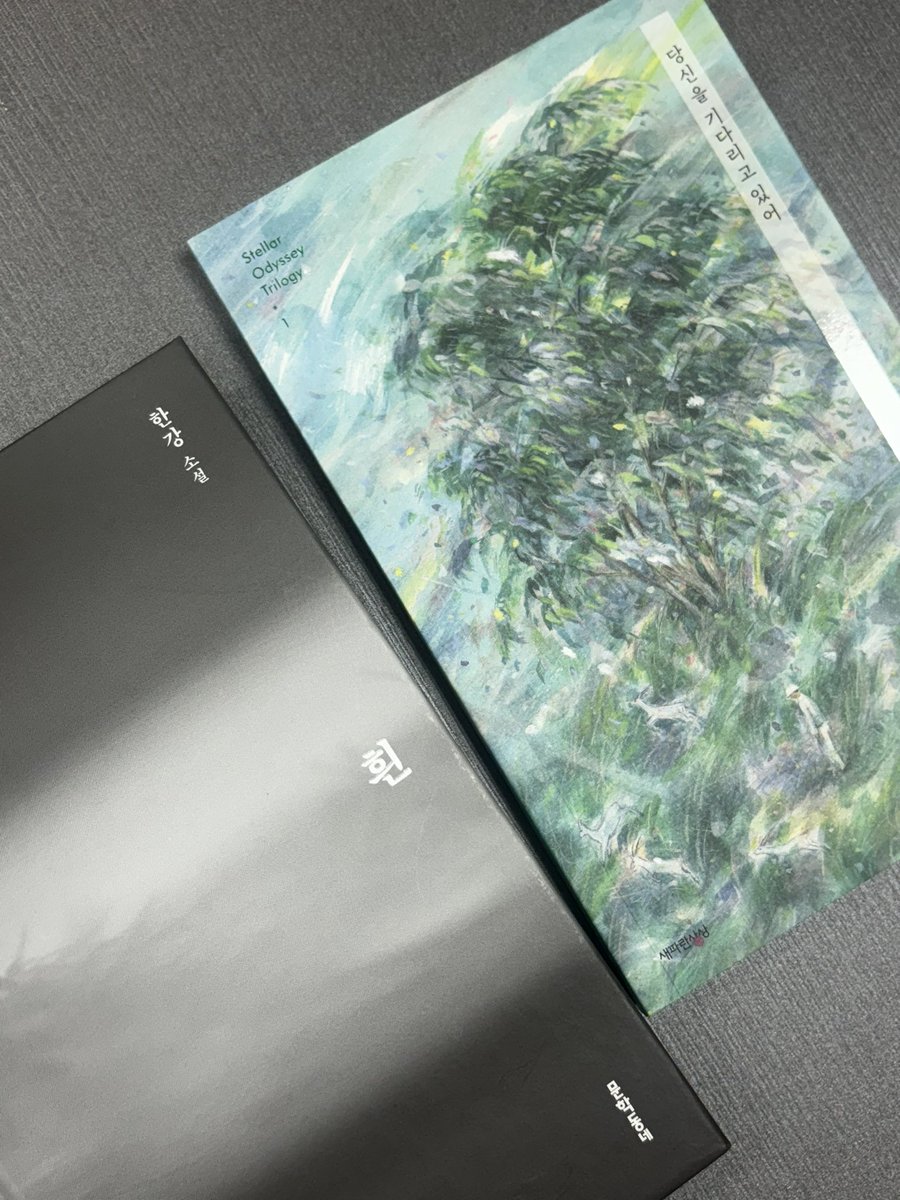 LeeeeeeBoks's tweet image. #rt이벤트 +팔로우는 해주면 좋구,, 아니면 말구,, ( ღ&apos;ᴗ&apos;ღ )

한강 작가님 『흰』
김보영 작가님 『당신을 기다리고 있어』

읽고 소장하고 있던 책이고 깨끗해요!
배송비는 편의점 반택으로 제가 부담합니다❗️
당발은 다음주 화요일 쯤,,~~