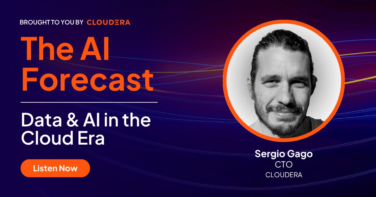 cloudera's tweet image. Enterprises want the control and security of on-prem systems with the convenience of the cloud. 

This brings us to the era of convergence, the next phase of big data. Our CTO Sergio Gago explains how this lays the foundation for Private AI: bit.ly/4o7u234