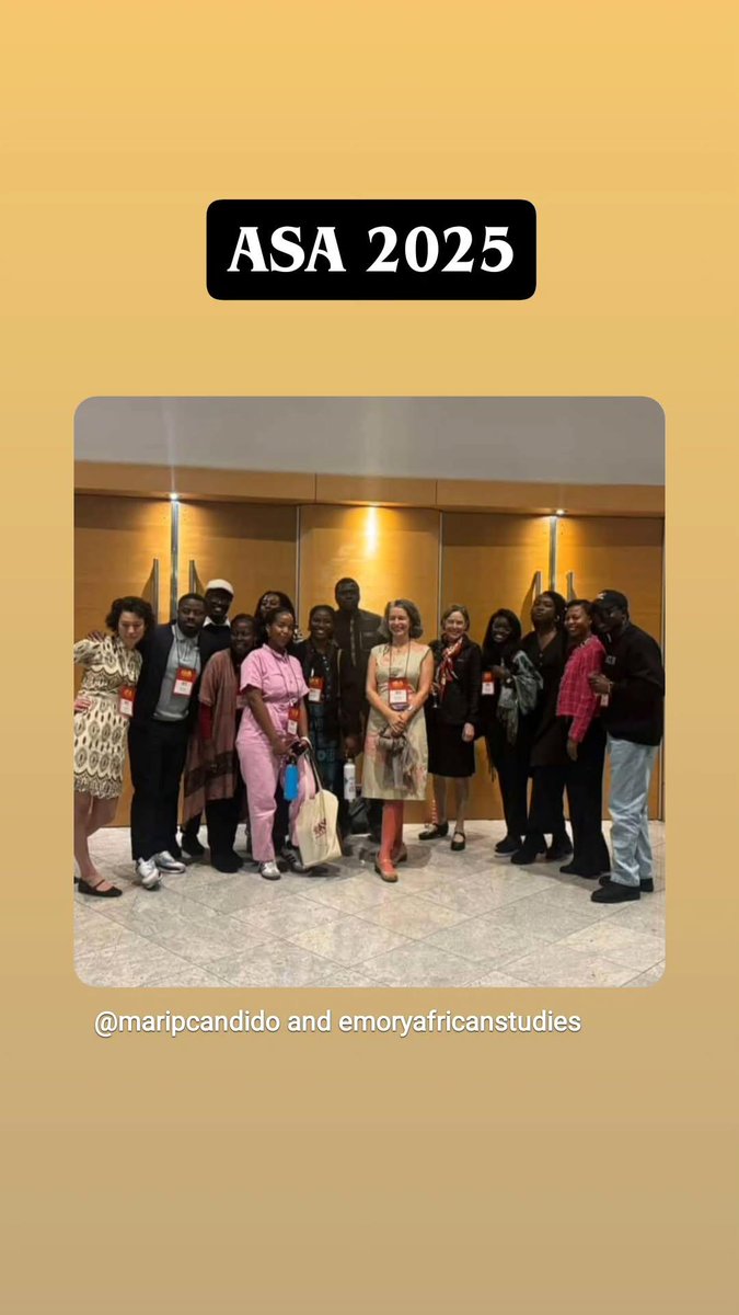 EmoryIAS's tweet image. Some of the beautiful people who are part of the @emoryafricanstudies community @asanewsonline in Atlanta. Happy to see @laneygradschool students and @emorycollege faculty presenting their work at the ASA. With our former IAS postdoctoral fellow @bbwesigye.