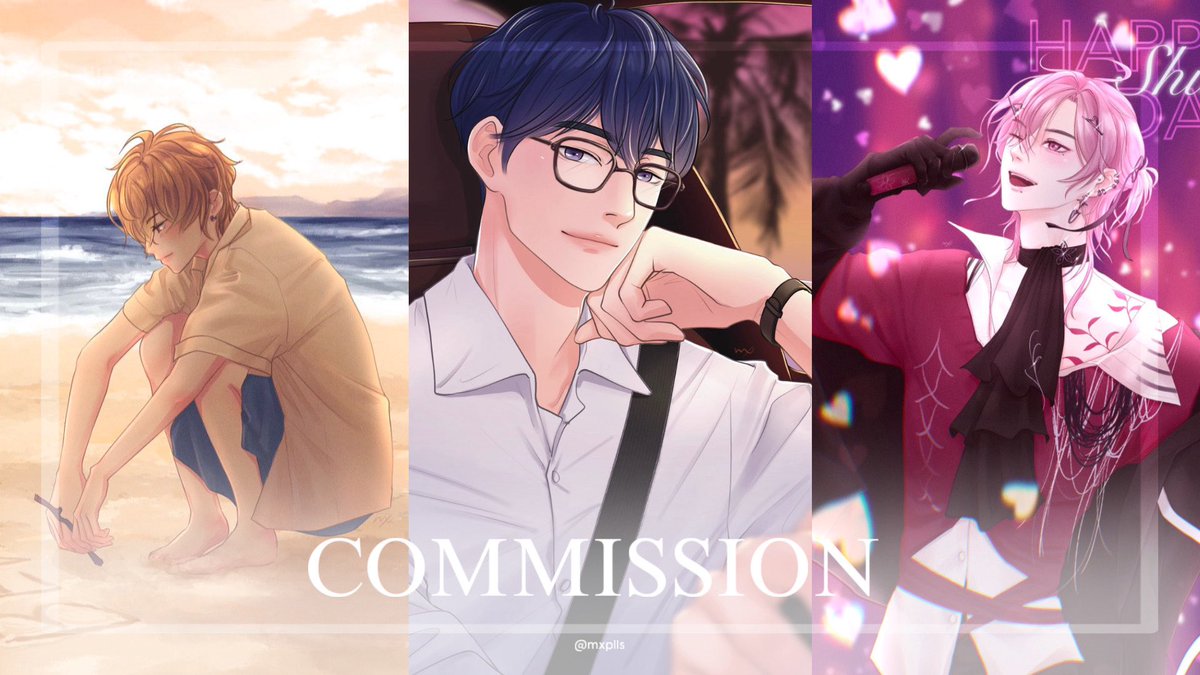 mxplls's tweet image. 🔈cms open !

เปิดรับคอมมิชชั่นค่า งานแฟนอาร์ต งานออริ ปกนิยาย งานเชิงพานิชย์ หรือ giveaway ก็รับหมดเยย

รอบนี้ไม่ได้จำกัดคิวนะคะ ระยะเวลาการทำงานจะอยู่ที่ 3-5 วัน สามารถทักมาสอบถามได้ค่า 💌

#commissionTH #commissionopen #commission #คมชโฮมุ้