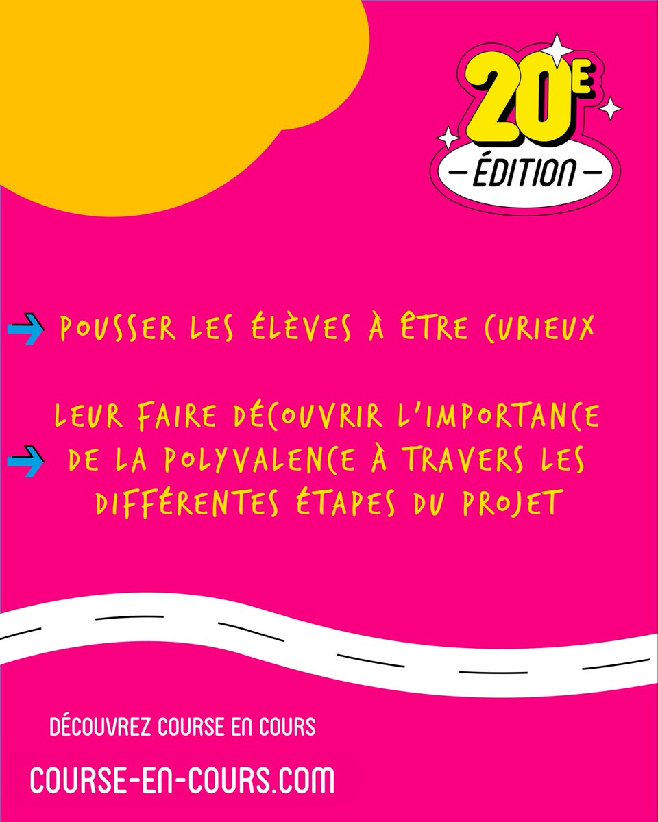 CourseEnCours's tweet image. ⚠️ Spoiler : La #CourseEnCours ce n’est pas simplement fabriquer un bolide.

C’est une opportunité en or pour développer un skill important : la polyvalence ! 

En développant sa capacité d’être multi-casquette, on en apprend sur le monde professionnel.