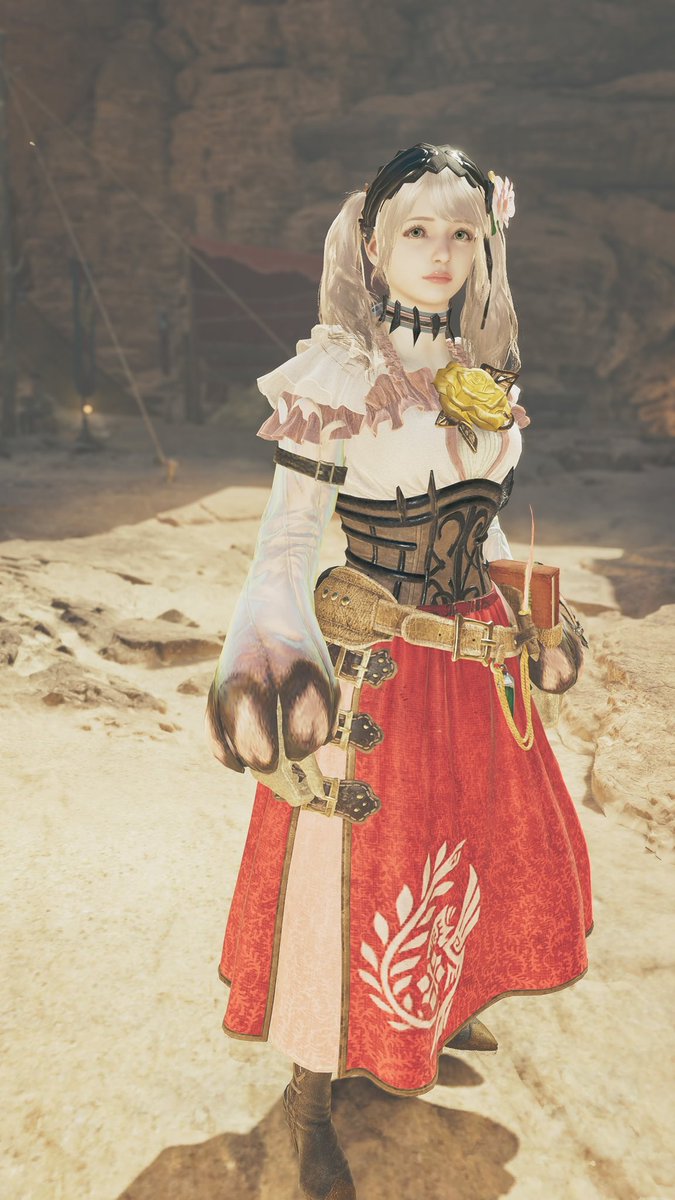 久しぶりにクリークのスカートを使ってみました