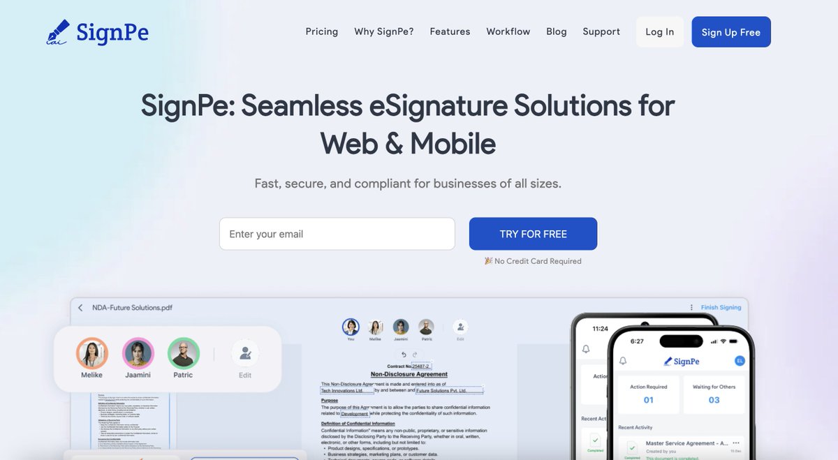 JigarPandyaa's tweet photo. @shiri_shh I am building SignPe (https://t.co/owXtpsxieY). It's an e-signature solution designed to eliminate the founder paperwork bottleneck—no more printing or scanning. Close deals legally in under 60 seconds for cheap. Honest thoughts welcome!

https://t.co/owXtpsxieY https://t.co/TY6ftSvcna