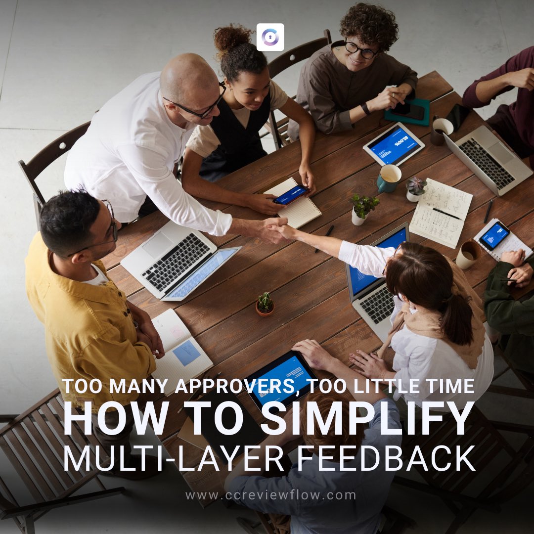 ccreviewflow's tweet image. When more than 4 people review a project, approval time increases by 40% 😱
💡 CC ReviewFlow helps you:
✔ Work on the latest version
✔ Collaborate in real time
✔ Reduce review cycles by up to 70%
👉 ccreviewflow.com/blogs/how-to-s…
#DesignWorkflow #CCReviewFlow #MarketingTeams