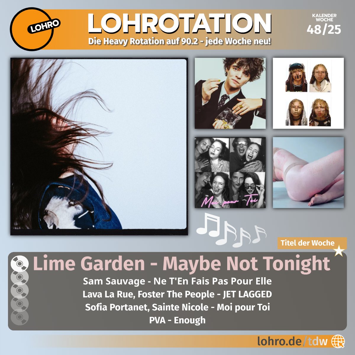 LOHRO's tweet image. Neue Musik für die Woche - unsere #HeavyRotation