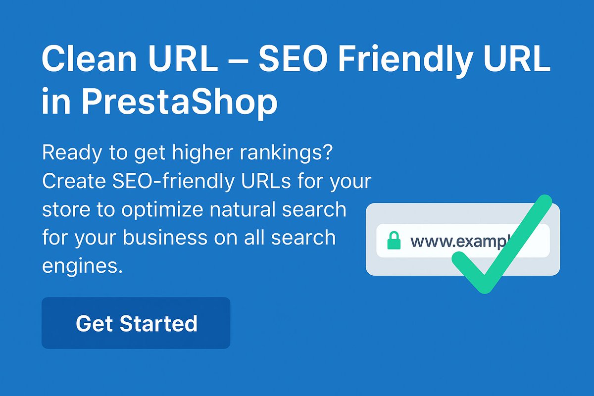aaravnayar5's tweet image. Clean up your PrestaShop URLs for better SEO! 🚀
Remove IDs, fix duplicates, and create keyword-rich links with the Clean URL Module. Boost ranking, visibility &amp;amp; user trust.

Try it now: store.kbizsoft.com/clean-url-seo-…

#PrestaShopSEO #CleanURL #SEOFriendlyURL