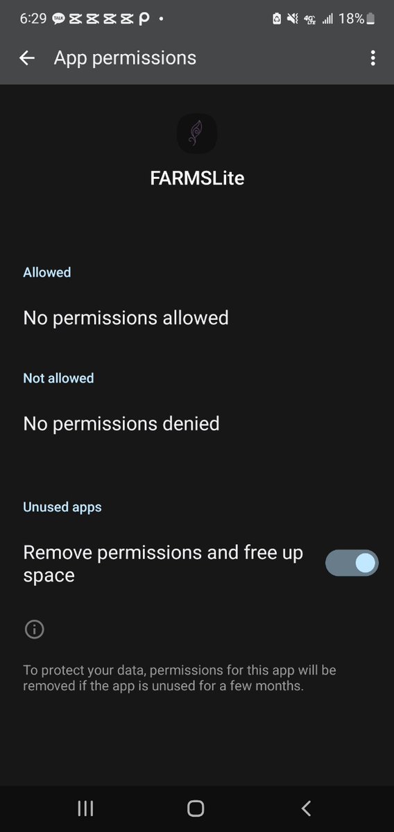 Farmsliteapp's tweet image. FARMSLite stays exactly as it was designed:
0 data used, 0 permissions, no network path, no notifications.

No cloud.
No analytics.
No background activity.
Just a quiet, local-only journal you fully control.

S³P  Safety · Privacy · Presence
#PrivacyTech #DigitalSovereignty #S3P