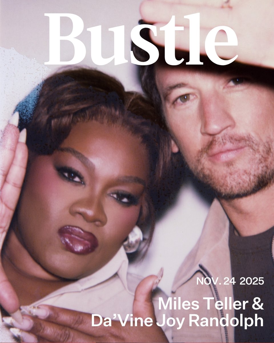 Miles Teller and Da’Vine Joy Randolph play unlikely besties in A24’s new romantic comedy, ‘Eternity.’  Off set, they’re still cracking each other up.

Introducing Bustle’s November cover stars. Below, the co-stars get deep with <a href="/charlowen/">Charlotte Owen</a> about their new film, Philly bond, and