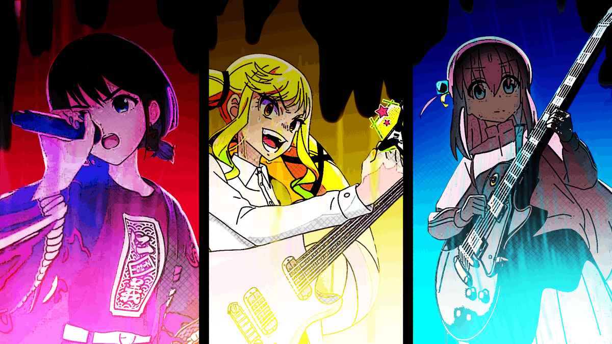 I was trying to figure out why girl band shows have been so popular recently. And it's only now that I've come to realize that it's because girl band anime are just like Shounen. They're stories about underdogs, idealism, and action set pieces. 

youtube.com/watch?v=lcJ5MQ…